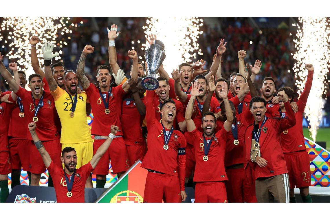 Kimmich: Erst Gruppensieg, dann Titel in Nations League Portugal feierte 2019 den Titel im eigenen Land.