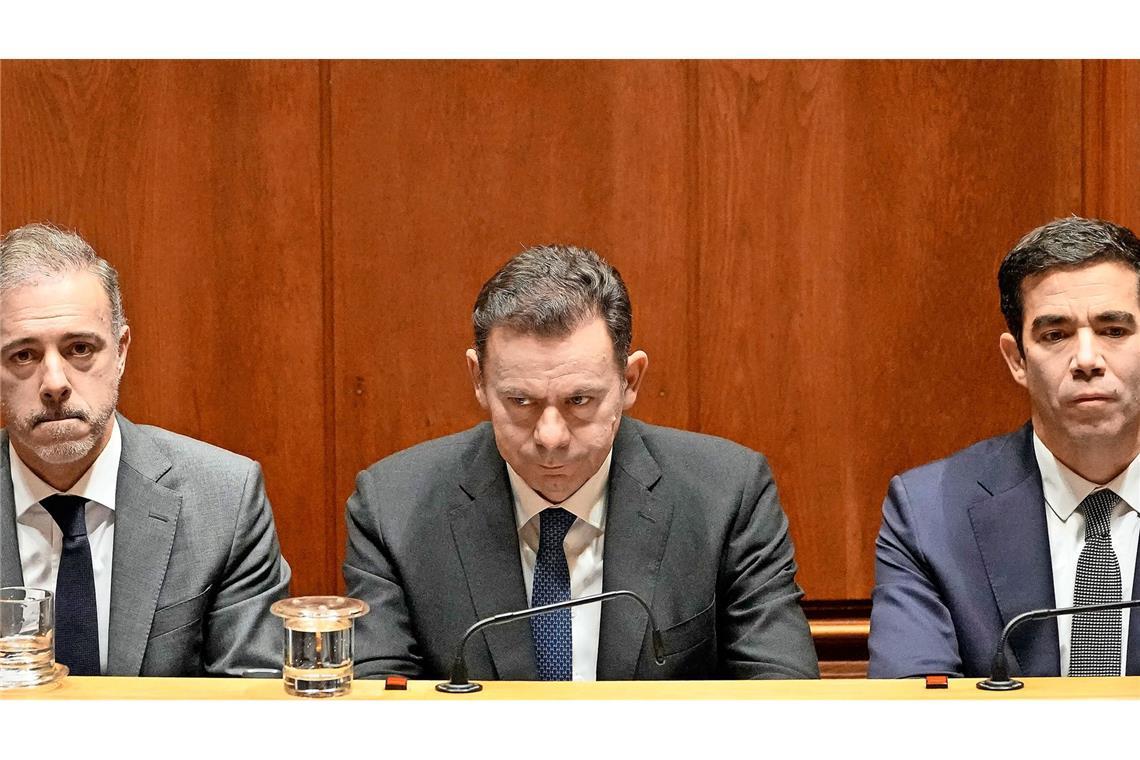 Auch Portugal prüft Anerkennung eines Palästinenserstaates Portugals Ministerpräsident Luis Montenegro (Archivbild).