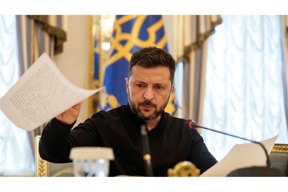 Selenskyj ernennt neuen Generalstaatsanwalt für Ukraine Präsident Selenskyj hat einen neuen Generalstaatsanwalt in der Ukraine ernannt. (Archivbild)