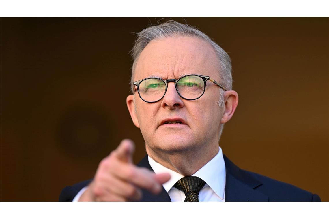 Australiens Wähler stimmen im Mai auch über Atomkraft ab Premierminister Albanese hofft auf eine zweite Amtszeit. (Archivbild)