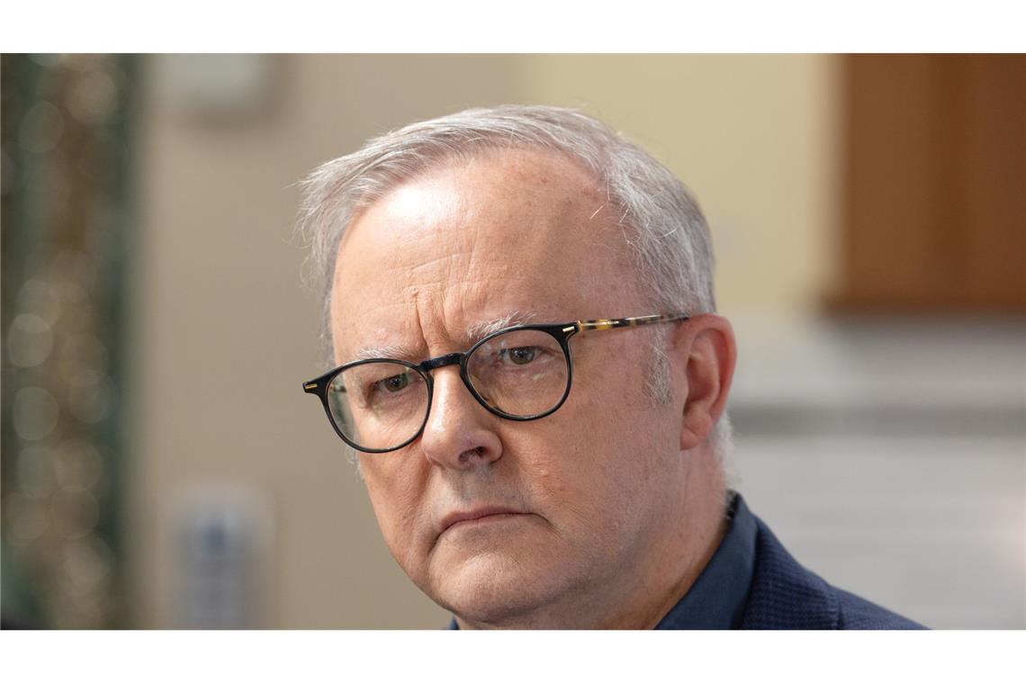 Premierminister Albanese reagierte entsetzt auf den Vorfall in Melbourne.