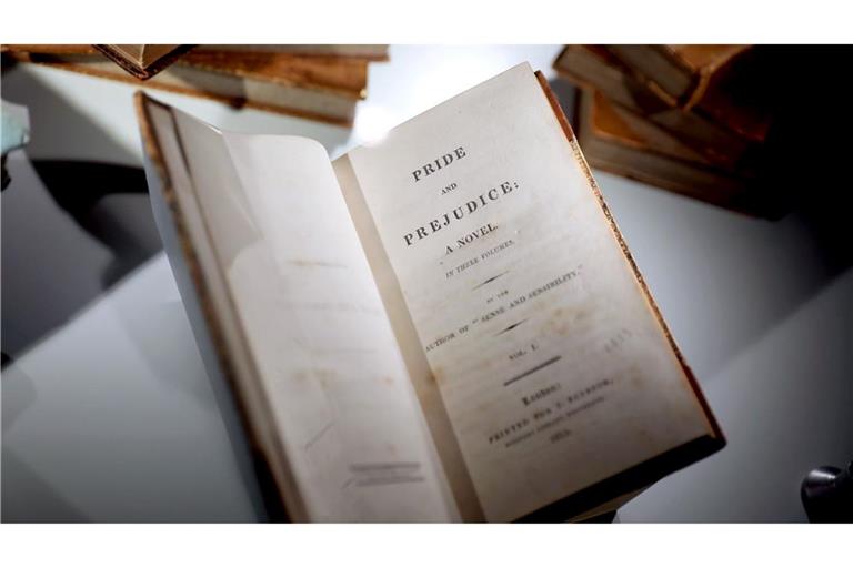 "Pride and Prejudice" (auf deutsch: "Stolz und Vorurteil") ist bis heute einer der beliebtesten Romane von Jane Austen. (Archivbild)