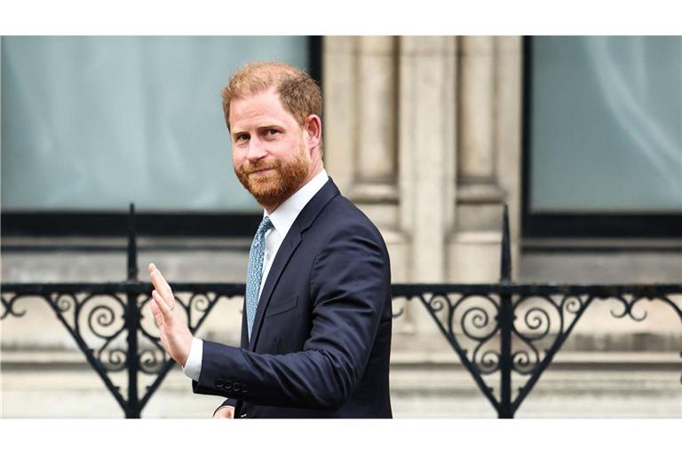 Prinz Harry hält sich aktuell in London auf.