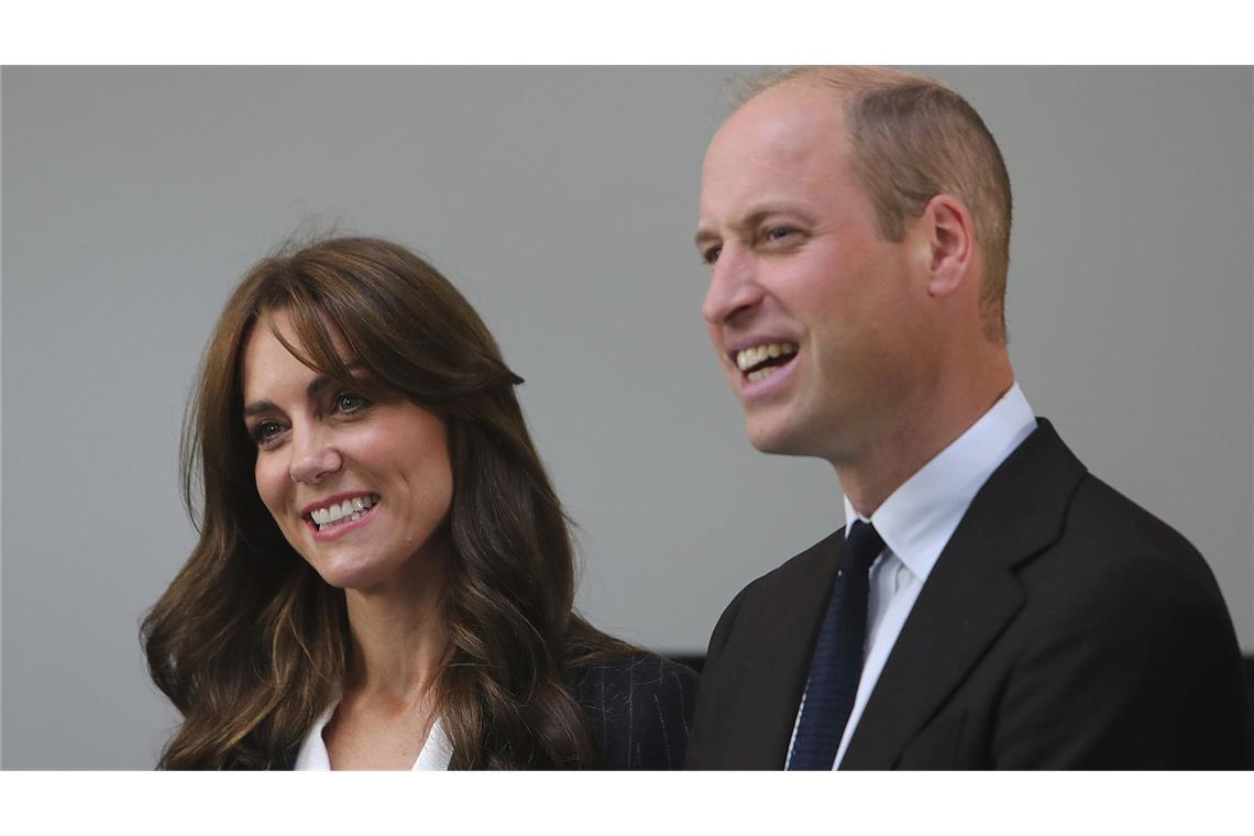 Madame Tussauds enthüllt neue Wachsfigur von Prinzessin Kate Prinz William und Prinzessin Kate (Archivbild).