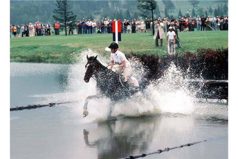 Prinzessin Anne auf Goodwill bei den Olympischen Spielen 1976.