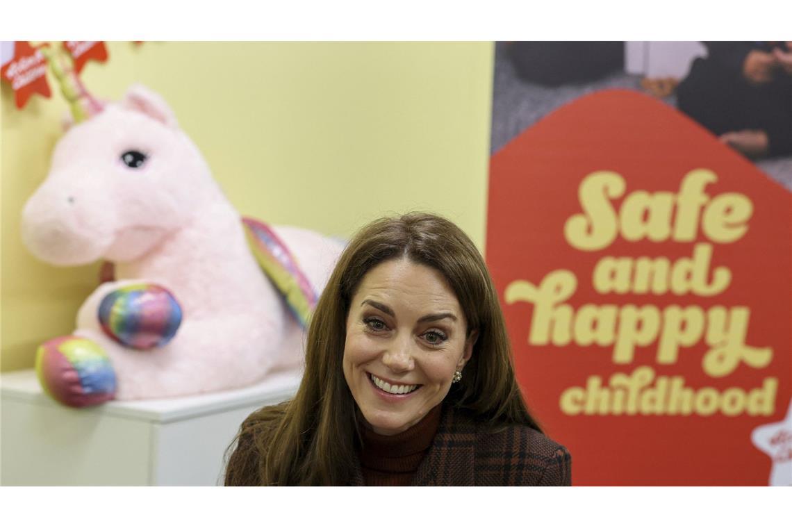 Prinzessin Kate und ihre Kinder zeigen Zeichenkünste Prinzessin Kate setzt sich schon seit Längerem für Kinder in ihrer Entwicklung ein. (Archivbild)