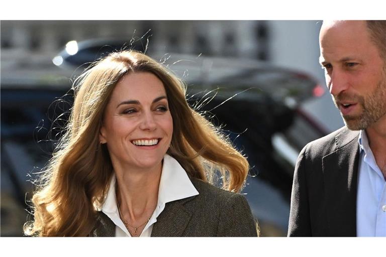 Prinzessin Kate zeigt ihre neue Haarfarbe.