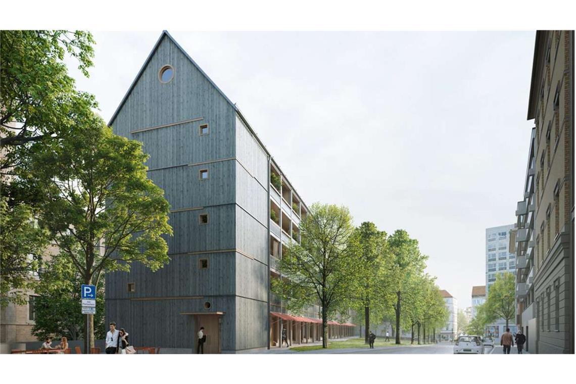 Die schönsten Ideen fürs bessere Wohnen in Stuttgart erleben Prinzipien des ressourcenschonenden Einfach Bauen will der Architekt Florian Nagler bei dem Bau in der Weimarstraße in Stuttgart umsetzen.