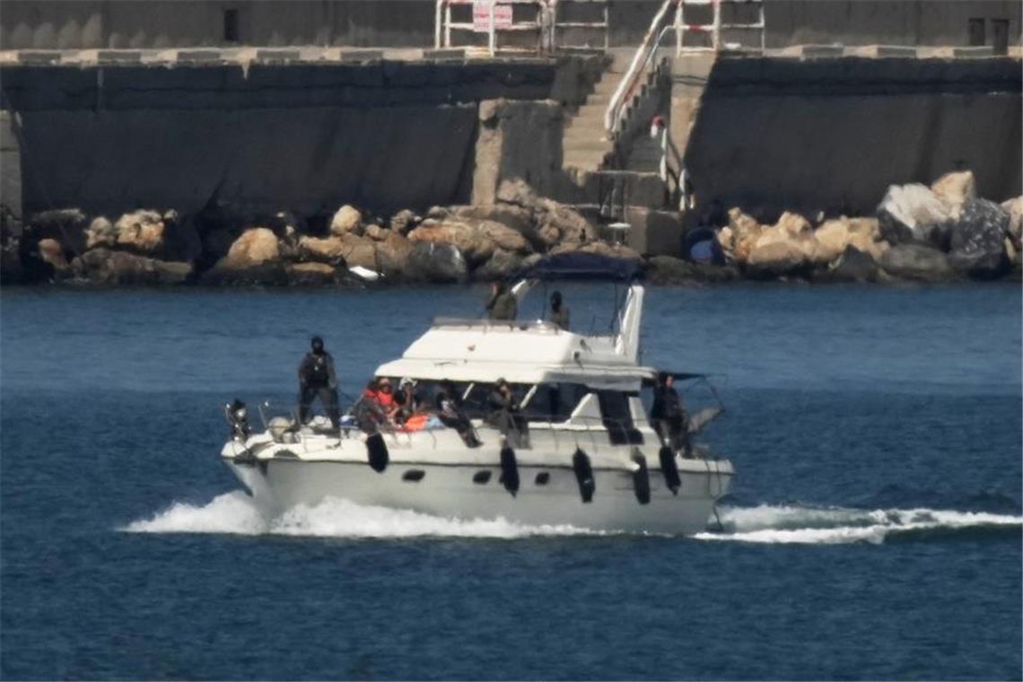 Propalästinensische Aktivisten einer weiteren Schiffs-Flotte mit Hilfsgütern sind nach eigenen Angaben vor der Küste des Gazastreifens vom israelischen Militär gestoppt worden. (Archivbild)