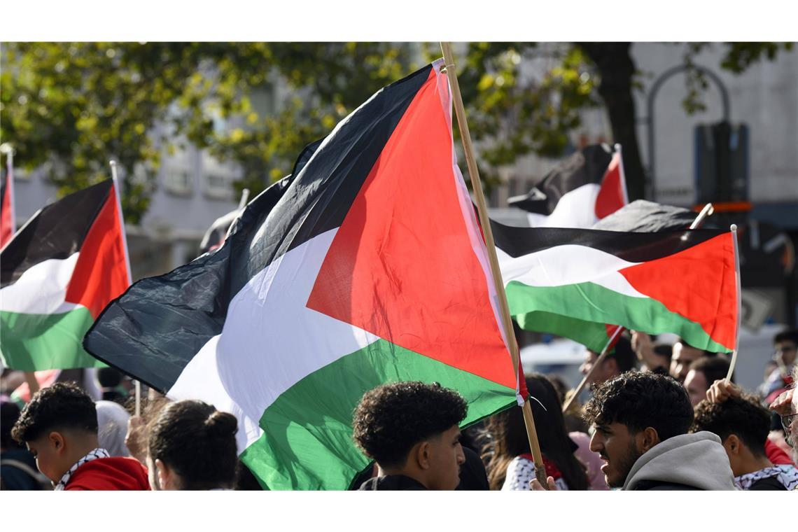 Propalästinensische Protestaktionen gegen den Gaza-Krieg setzen sich in Ulm fort. (Symbolbild)