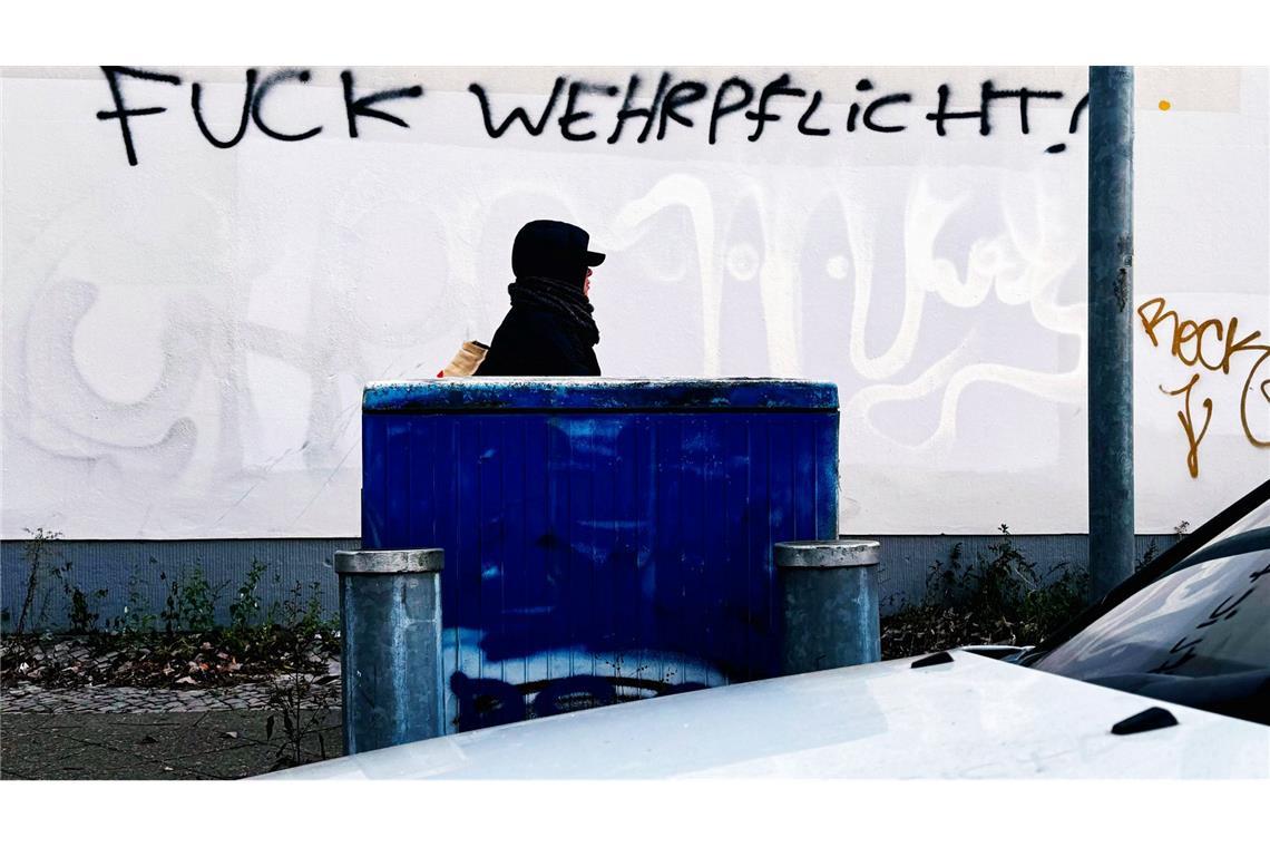 Protest gegen die Wehrpflicht