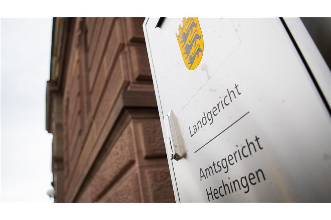 Prozess vor dem Landgericht Hechingen