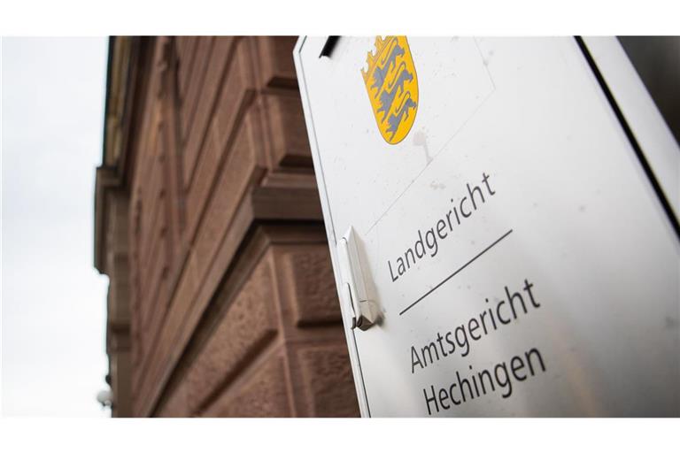 Prozess vor dem Landgericht Hechingen