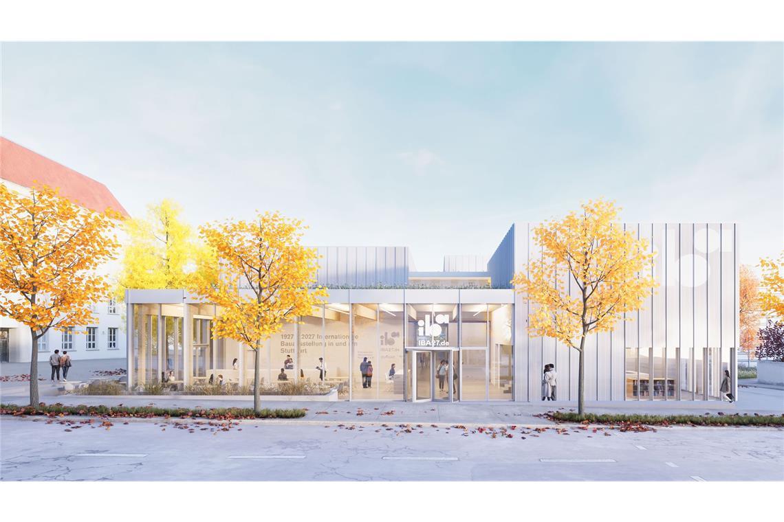 Wie die Weissenhofsiedlung zu einer Weltsensation wurde Pünktlich zur Internationalen Bauausstellung IBA 27 soll das Besucher- und Informationszentrum (BIZ) auf dem Weissenhof entstanden sein, der Entwurf stammt von den renommierten Barkow Leibinger Architekten mit Sitz in Berlin, Architektin Regine Leibinger stammt aus Stuttgart. Der Bau soll ökologisch vorbildlich in Holz- und Lehmbauweise erstellt werden.