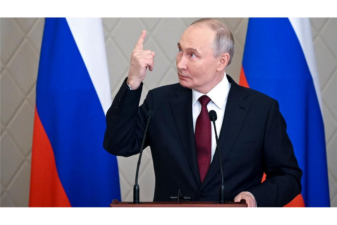 Putin zu Scholz-Telefonat: Könnte sich wiederholen Putin hat nichts gegen eine Wiederholung des Telefonats mit Scholz.