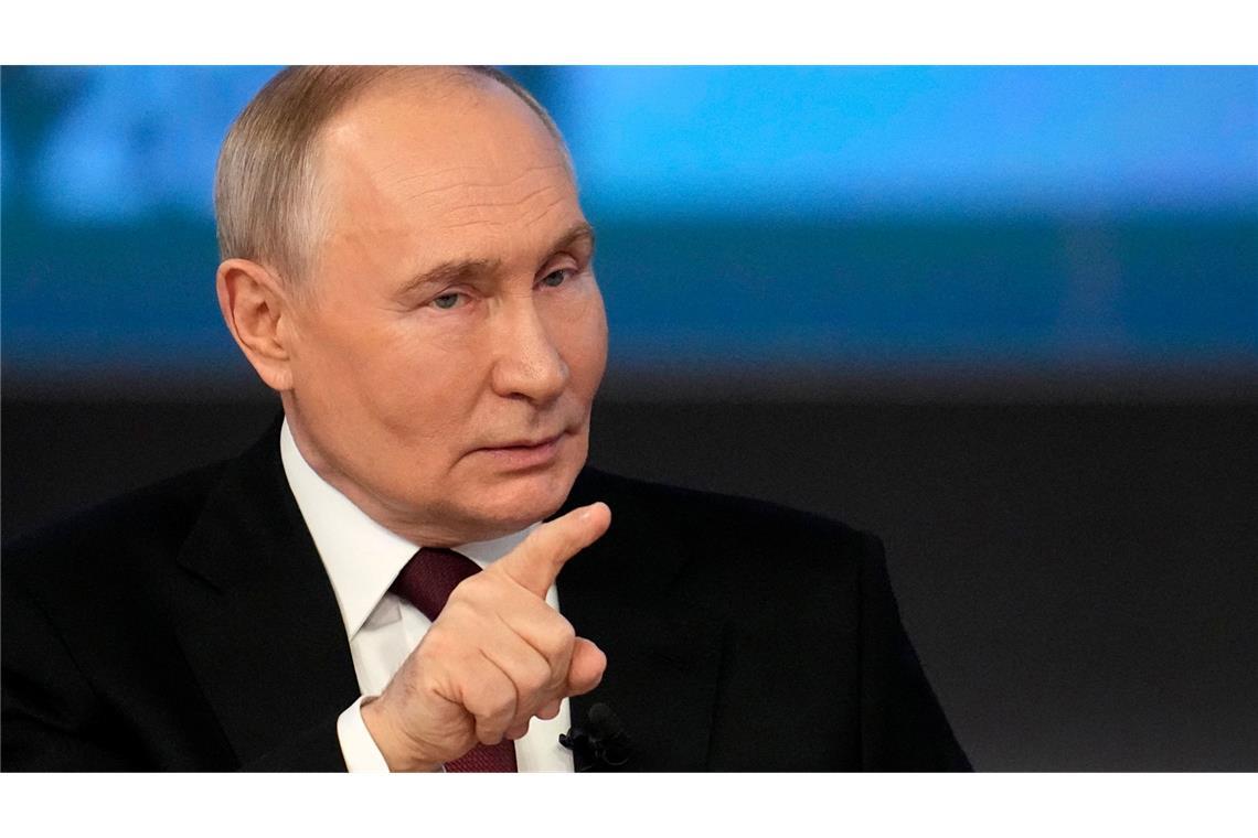 Putin deutet Kompromissbereitschaft in Ukraine-Krieg an Putin ist eigenen Angaben nach bereit zu Kompromissen in der Ukraine.