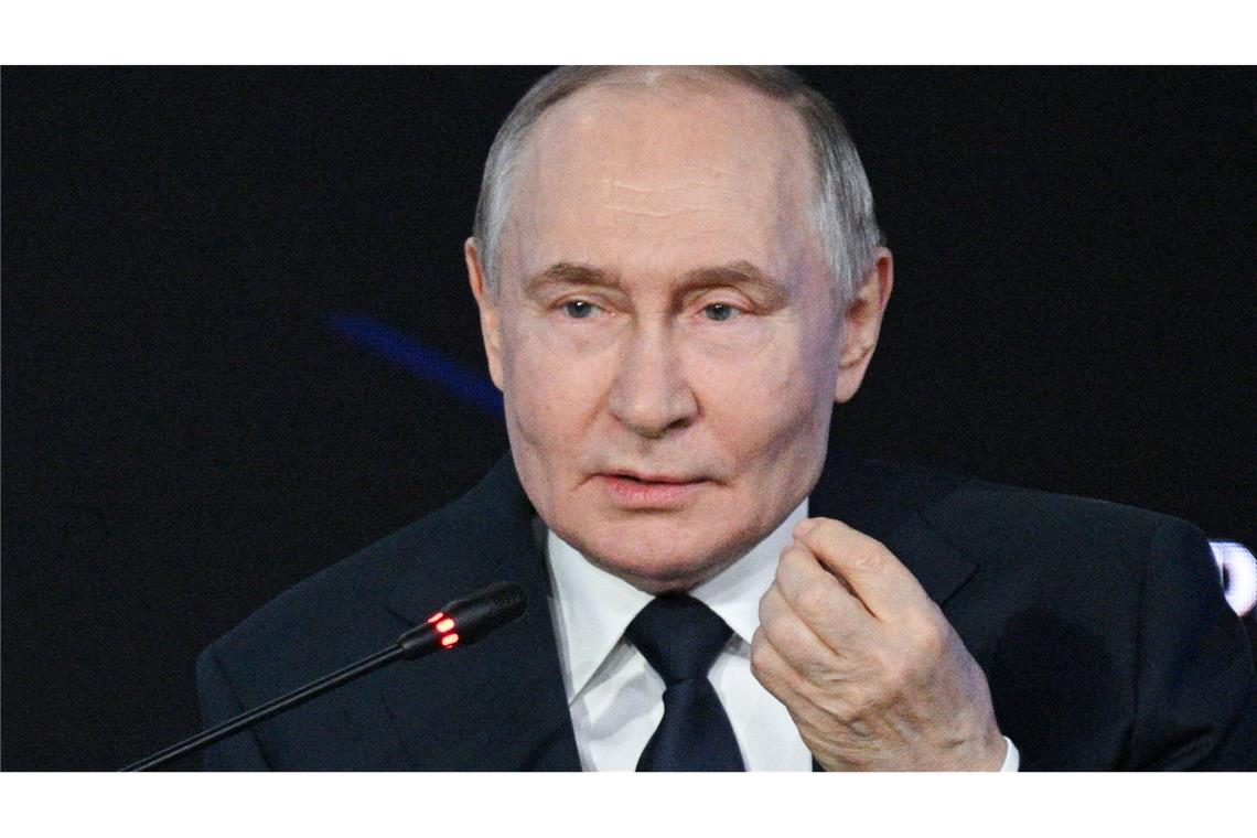 Kiew: Putin zeigt mit Angriffen Verachtung für Trump Putin telefonierte mit Trump.