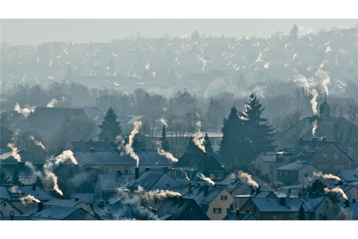 Schlechte Luft über Norddeutschland Qualmende Schornsteine