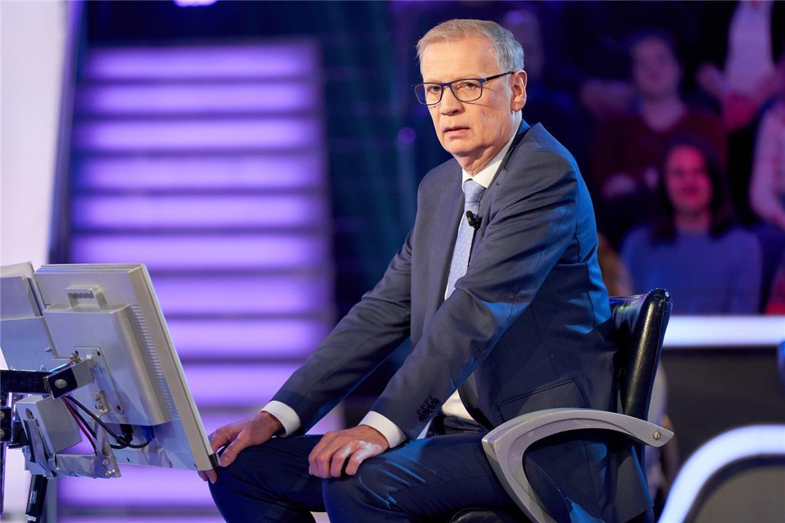 Quiz-Moderator Günther Jauch (Archivbild).