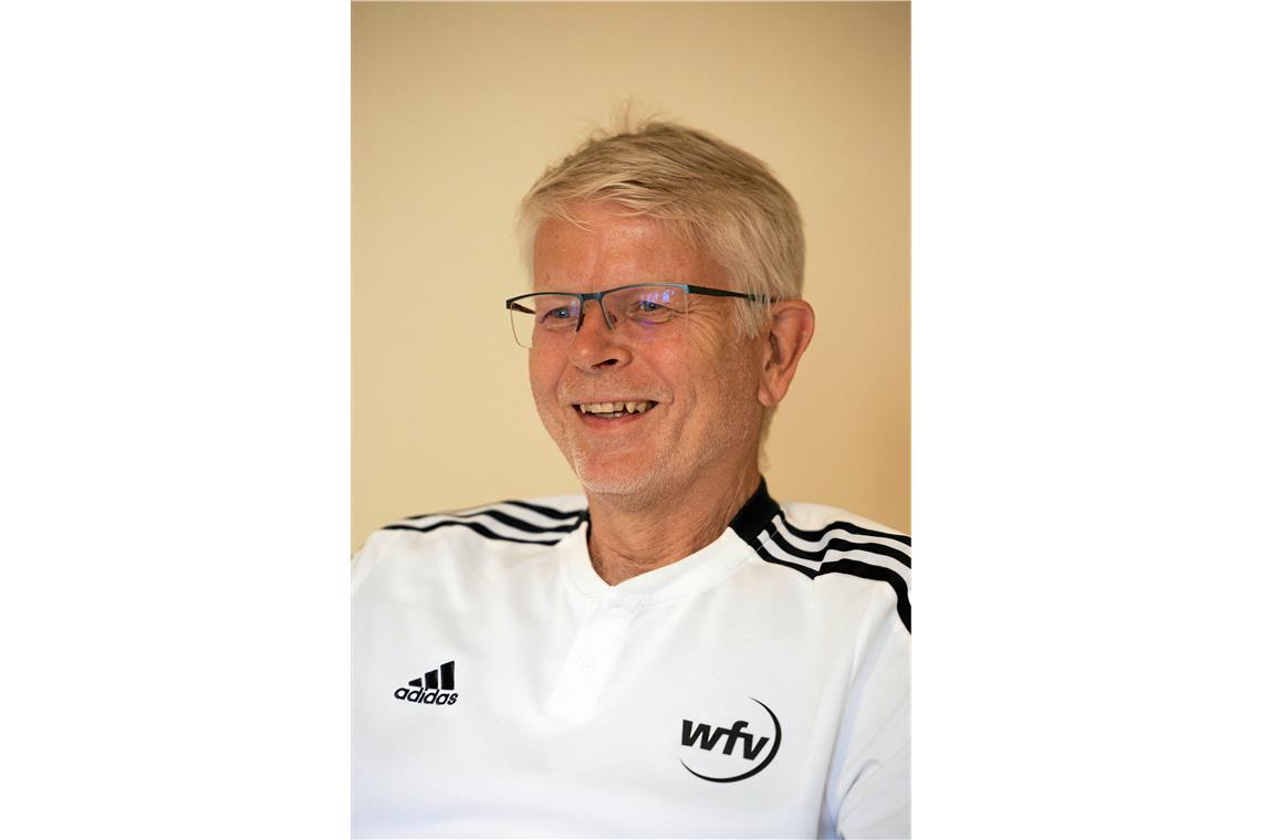Das Duo lebt die neue Einheit bereits vor Ralph Rolli macht kein Hehl daraus, dass er sich mit seinem neuen Partner aus Gaildorf gut versteht und die Arbeit als Bezirksspielleiter im Team angehen will. Fotos: Alexander Becher
