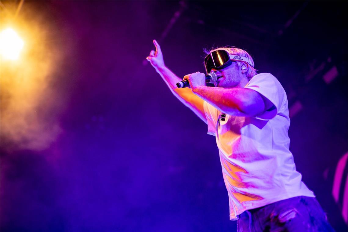 Stuttgarter Ski-Aggu-Fans müssen jetzt stark sein Rapper Ski Aggu ist bekennender Hertha-BSC-Fan.