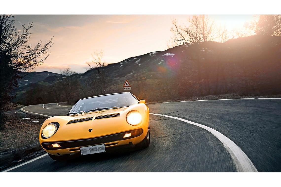 Rare Schönheit: ein Lamborghini Miura aus den 60er-Jahren
