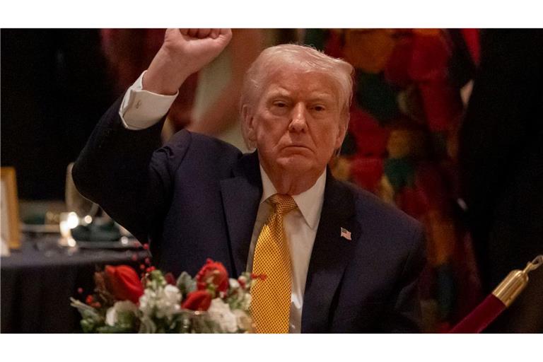 Rechtfertigt die Angriffe in Nigeria: US-Präsident Trump