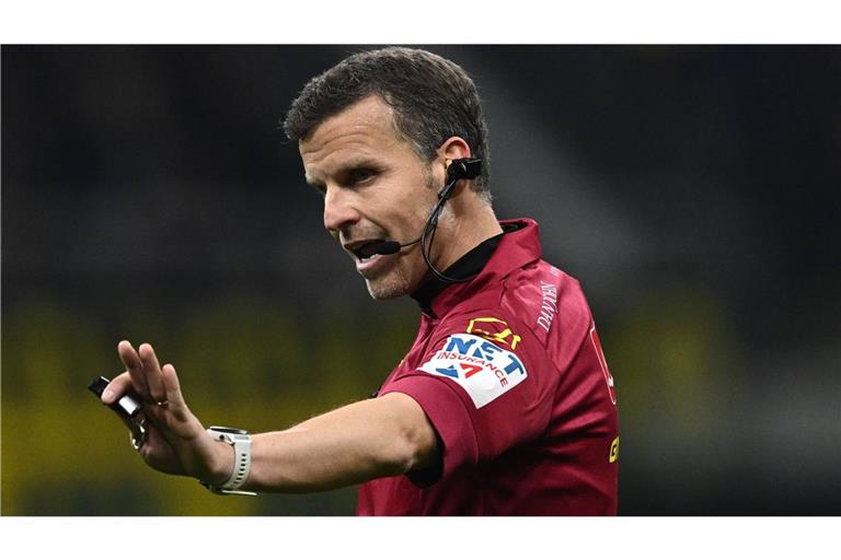 Referee Federico La Penna und seine Familie werden nach einem Spiel in der Serie A bedroht (Archivfoto).