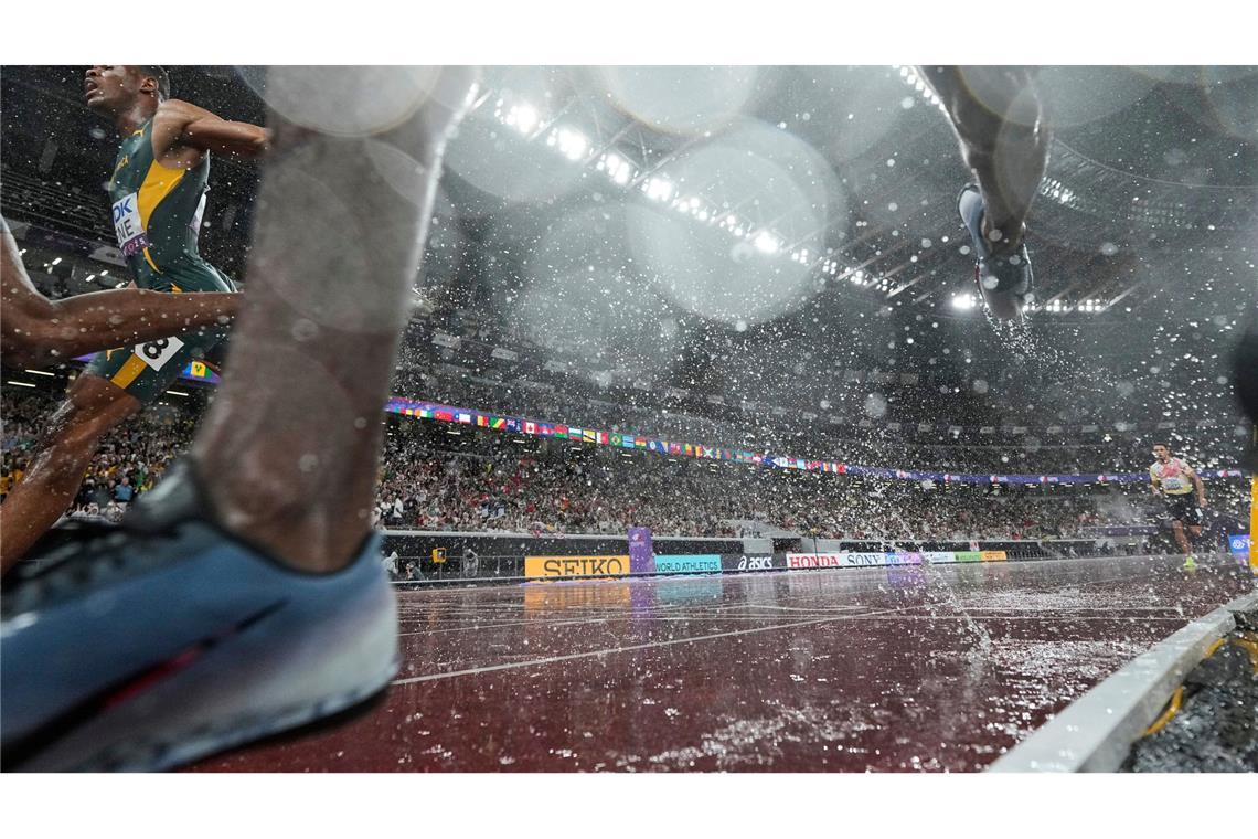 Bilder des Tages Regen bei Leichtathletik-WM