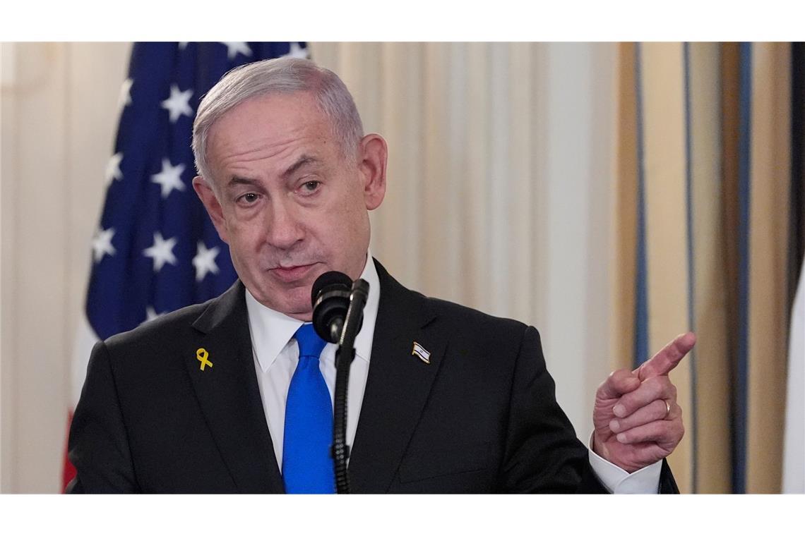 Netanjahu sagt Rückkehr aller israelischen Geiseln zu Regierungschef Benjamin Netanjahu bekräftigte seine Entschlossenheit, die Geiseln zurückzuholen. (Archivbild)