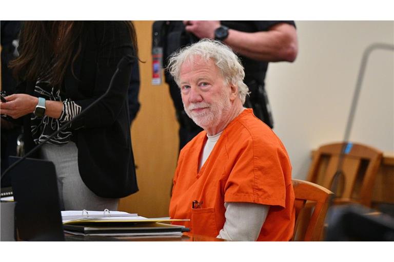 Regisseur und Schauspieler Timothy Busfield vor einer Anhörung im zweiten Bezirksgericht im Bernalillo County Courthouse.