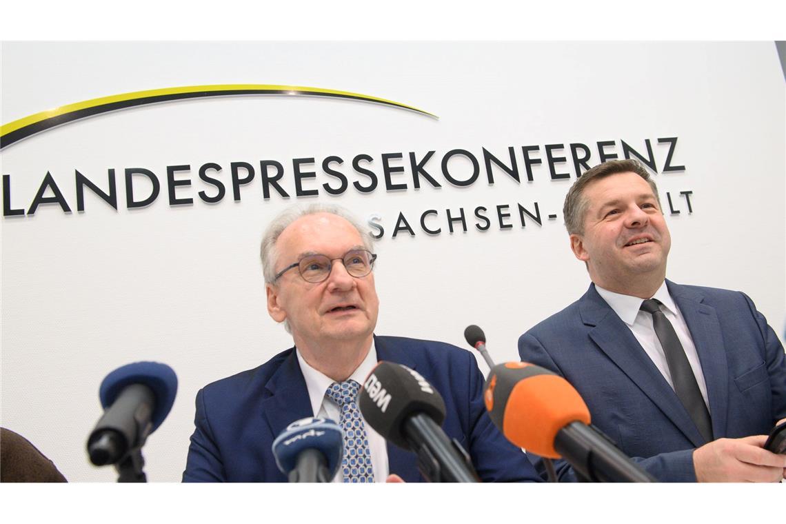 Reiner Haseloff will am 27. Januar als Ministerpräsident zurücktreten. Einen Tag später soll Sven Schulz zum Nachfolger gewählt werden.