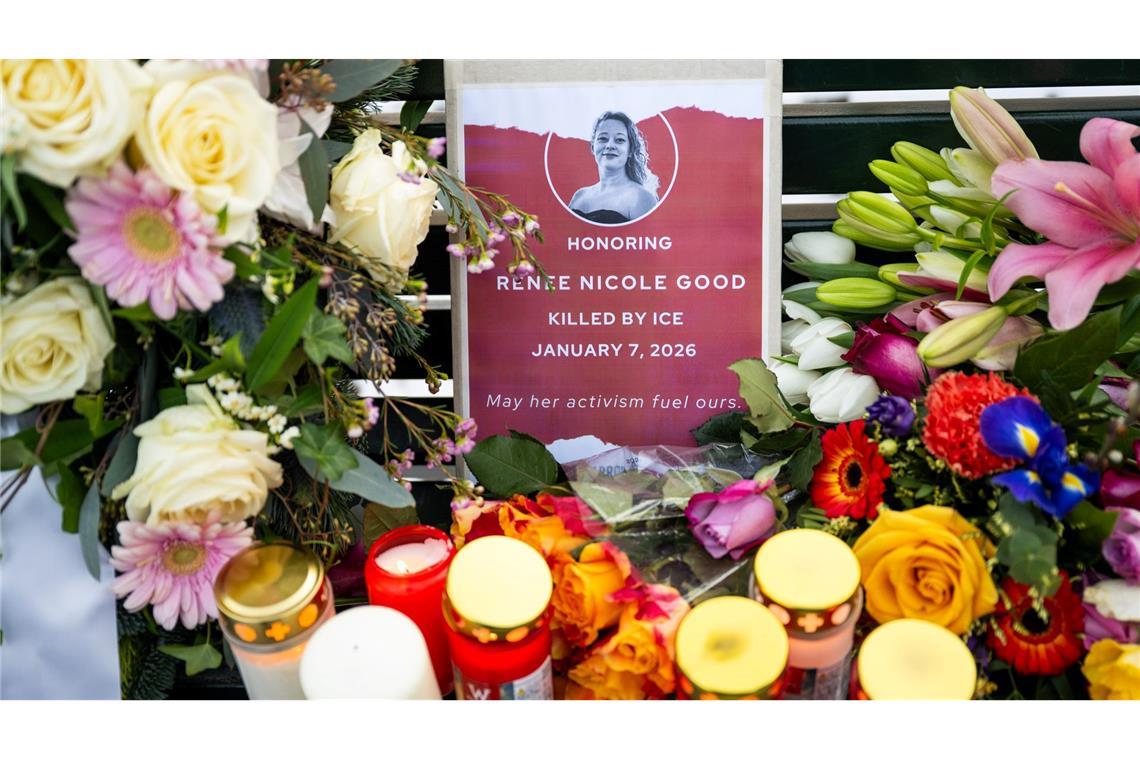 Renee Good war Anfang Januar bei einem ICE-Einsatz tödlich verletzt worden. (Archivbild)