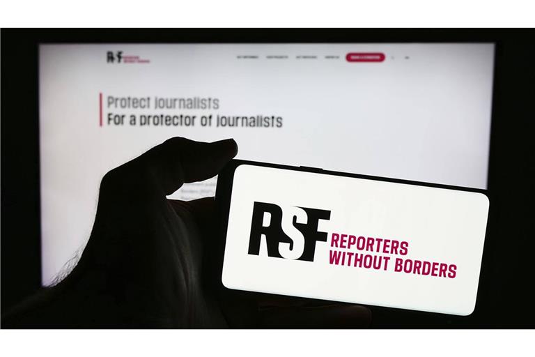 Reporter ohne Grenzen beklagt Attacken auf die Presse. (Symbolbild)