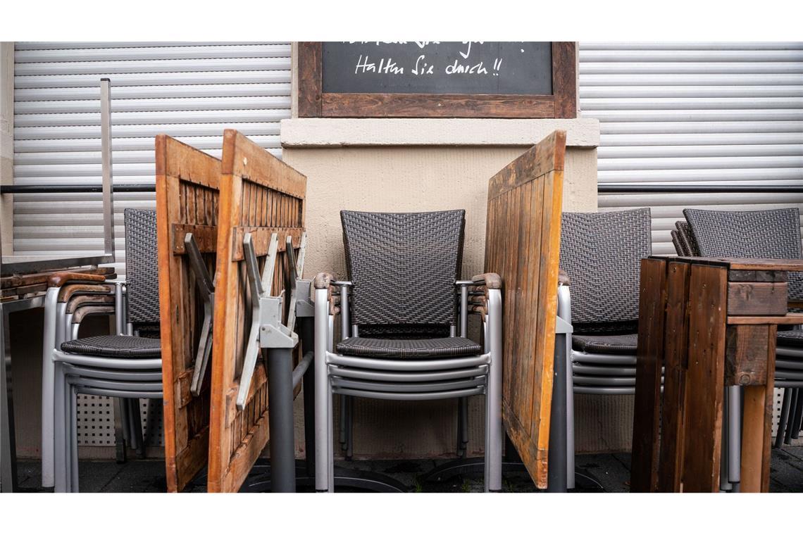 Erster Lockdown vor fünf Jahren - was bleibt? Restaurants, Bars und Cafés mussten wochenlang geschlossen bleiben. (Archivbild)