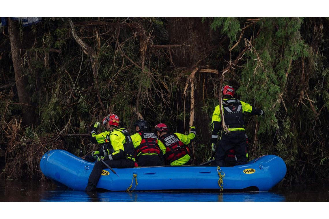 Rettungskräfte im Dauereinsatz