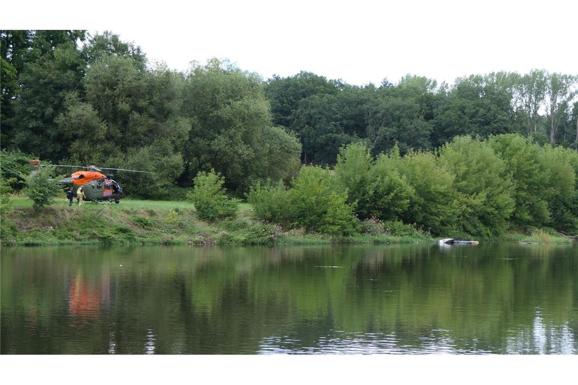 Rettungskräfte sind im Einsatz.