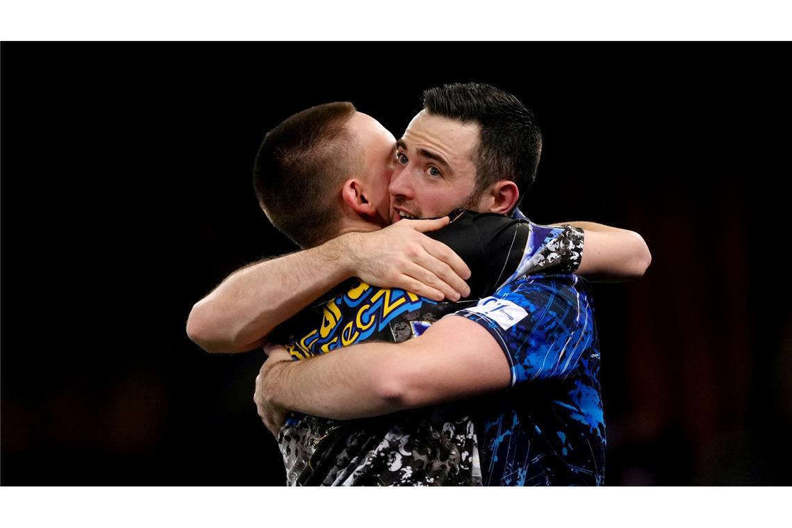 Deutsche Darts-Hoffnung zwischen Playstation und Einstein Ricardo Pietreczkos größtes WM-Spiel: Das Match gegen Luke Humphries im Dezember 2023.