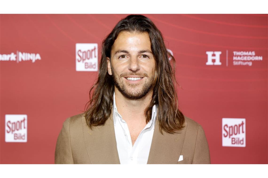 Riccardo Basile auf dem roten Teppich bei der Verleihung der Sport-Bild-Awards.