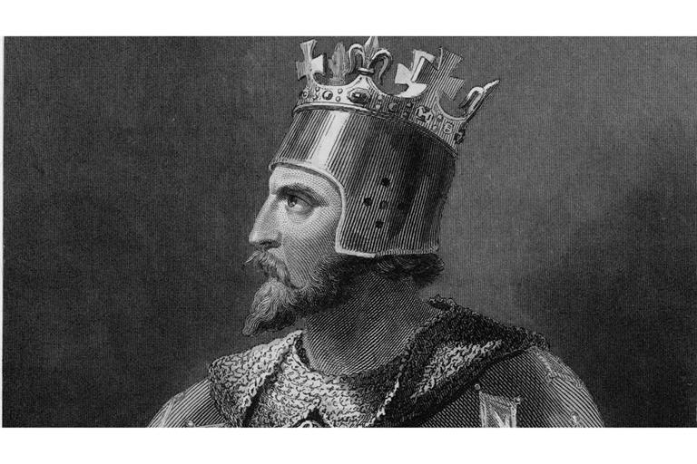 Richard I., König von England, genannt Lionheart – Löwenherz – gilt als gefürchteter Anführer.