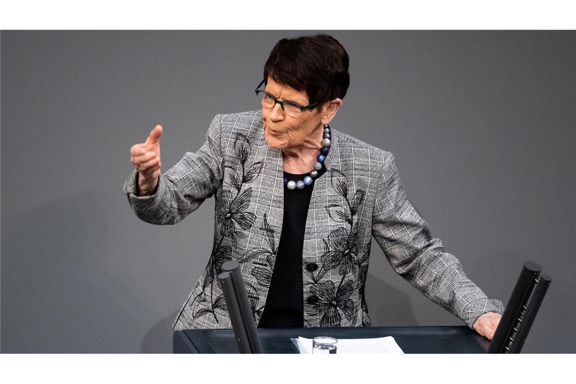 Ungewöhnliche Karrieren: Quereinsteiger im Bund Rita Süssmuth brachte als Wissenschaftlerin neue Impulse in die Bundespolitik und wurde 1988 Bundestagspräsidentin. (Archivbild)