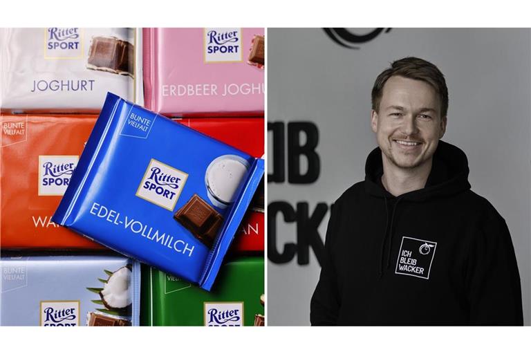 Ritter Sport klagt gegen die Mannheimer Firma Bleibwacker.