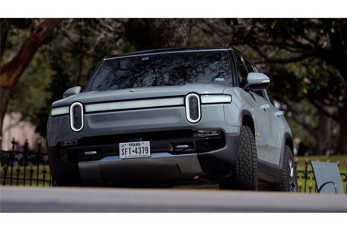 Rivian fordert mit seinen Fahrzeugen Tesla in den USA heraus. (Archivbild)