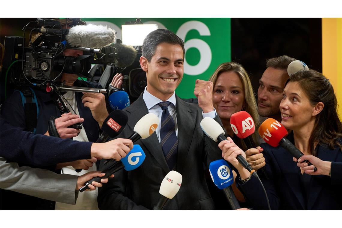 Rob Jetten hat beste Aussichten Regierungschef zu werden.