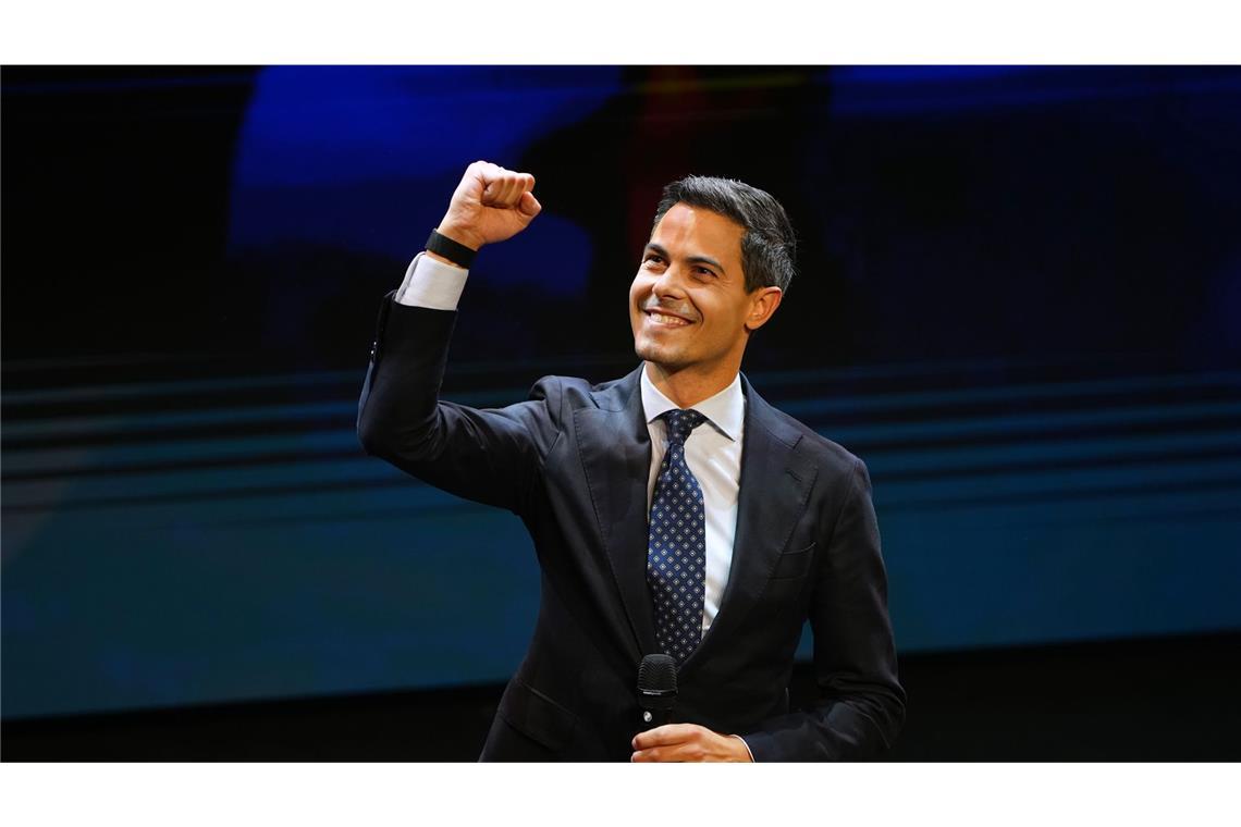 Rob Jetten, Vorsitzender der Mitte-Links-Partei D66.