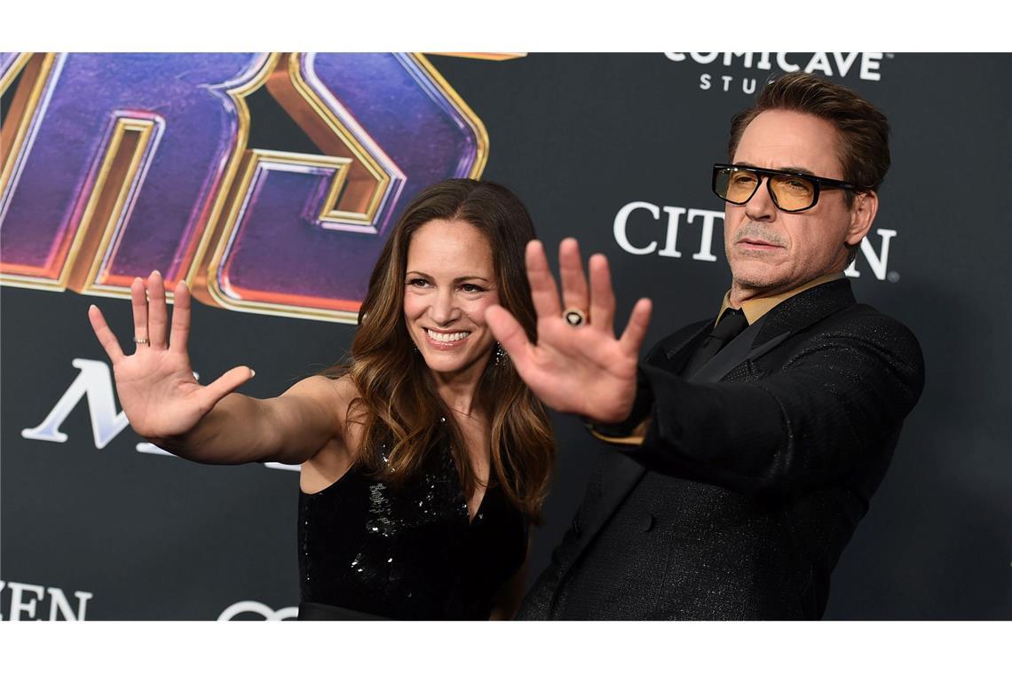 Superheld mit Schwächen - Robert Downey Jr. wird 60 Robert Downey Jr. und Susan Downey sind seit 2005 miteinander verheiratet. (Archivbild)