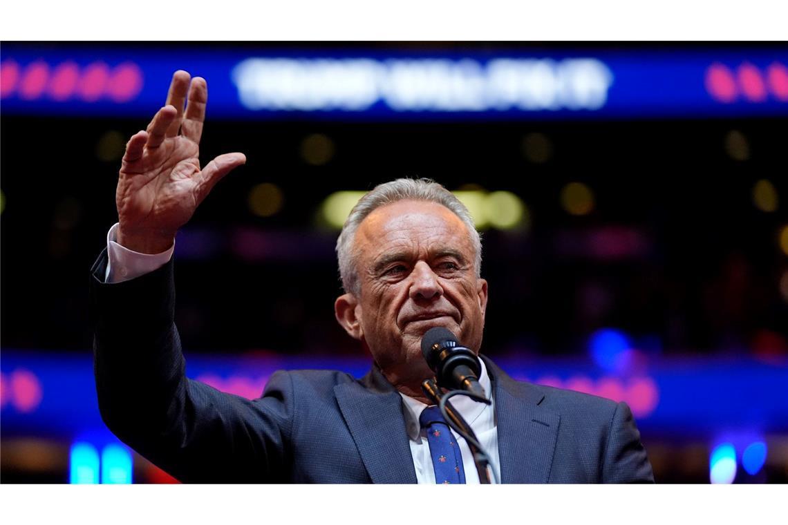 Robert F. Kennedy Jr. soll Trumps Gesundheitsminister werden Robert F. Kennedy Jr. soll Trumps Gesundheitsminister werden. (Archivbild)