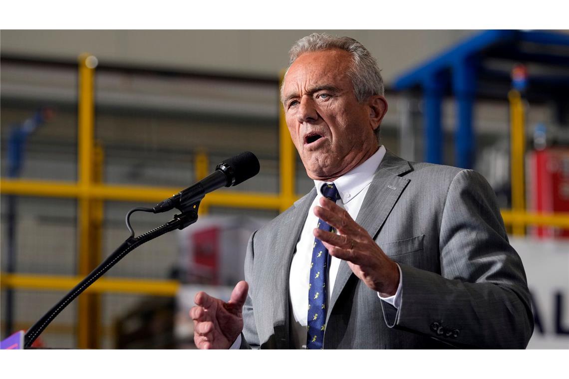 Cousine warnt vor Ministeramt für Kennedy Jr.: "Raubtier" Robert F. Kennedy Jr. soll Trumps Gesundheitsminister werden