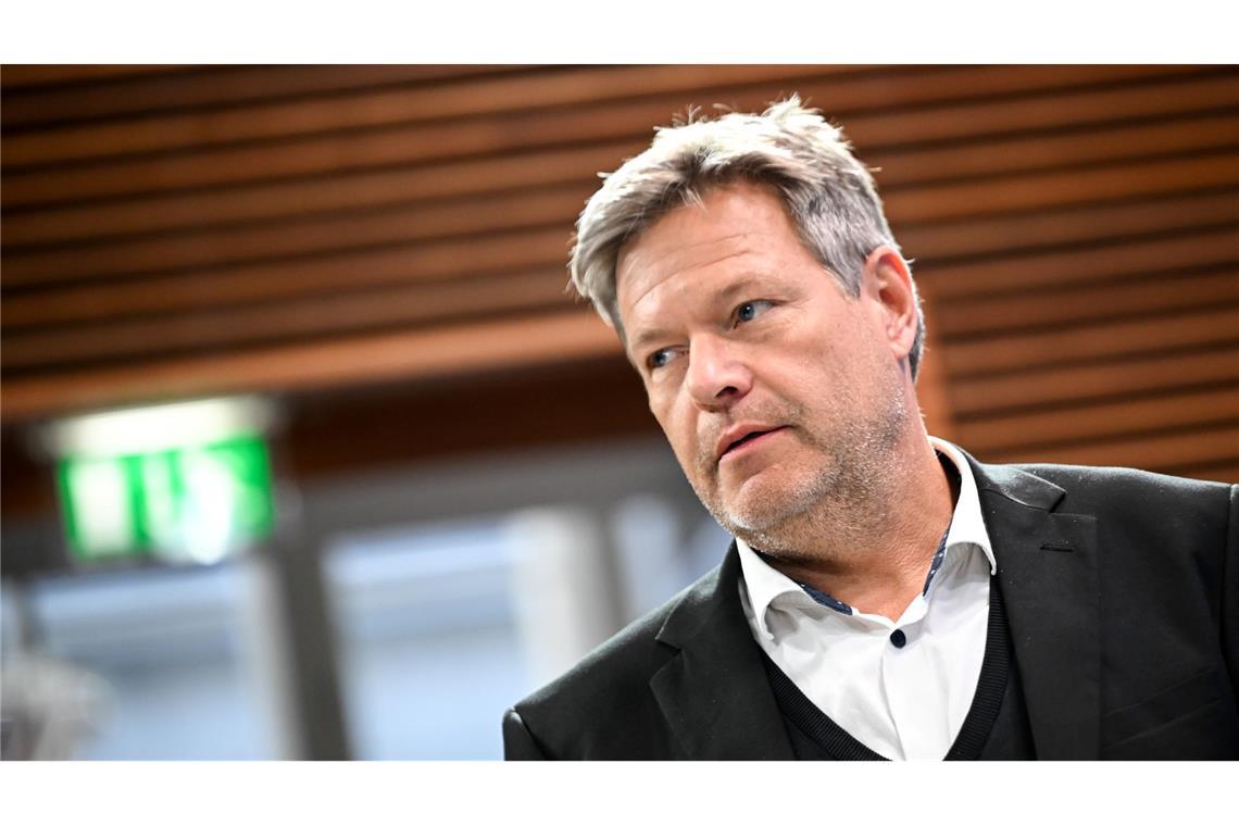 Kanzlerkandidatur: Habeck wirbt um seine Wähler Robert Habeck macht seine Ambitionen nun offiziell. Die Ausgangslage für seine Partei ist alles andere als leicht. (Archivbild)