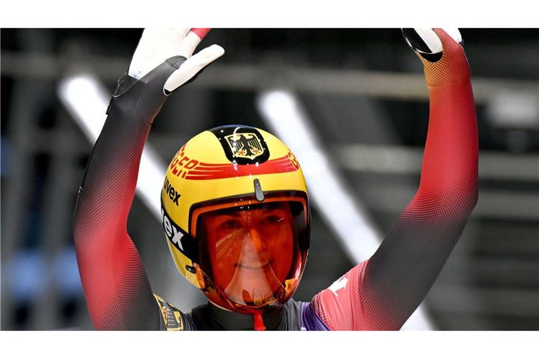 Rodlerin Julia Taubitz holt Gold für Deutschland (Archivbild).